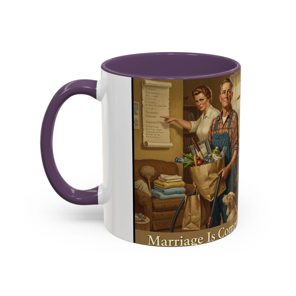 Steelhead Fishing Coffee Mug — Vintage Angler River Scene Accent Mug (11/15oz)
