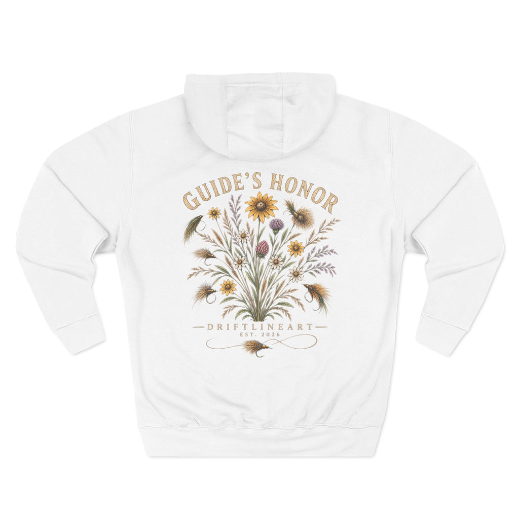 Hoodie — "Guide's Honor" Wildflower Fleece Hoodie
