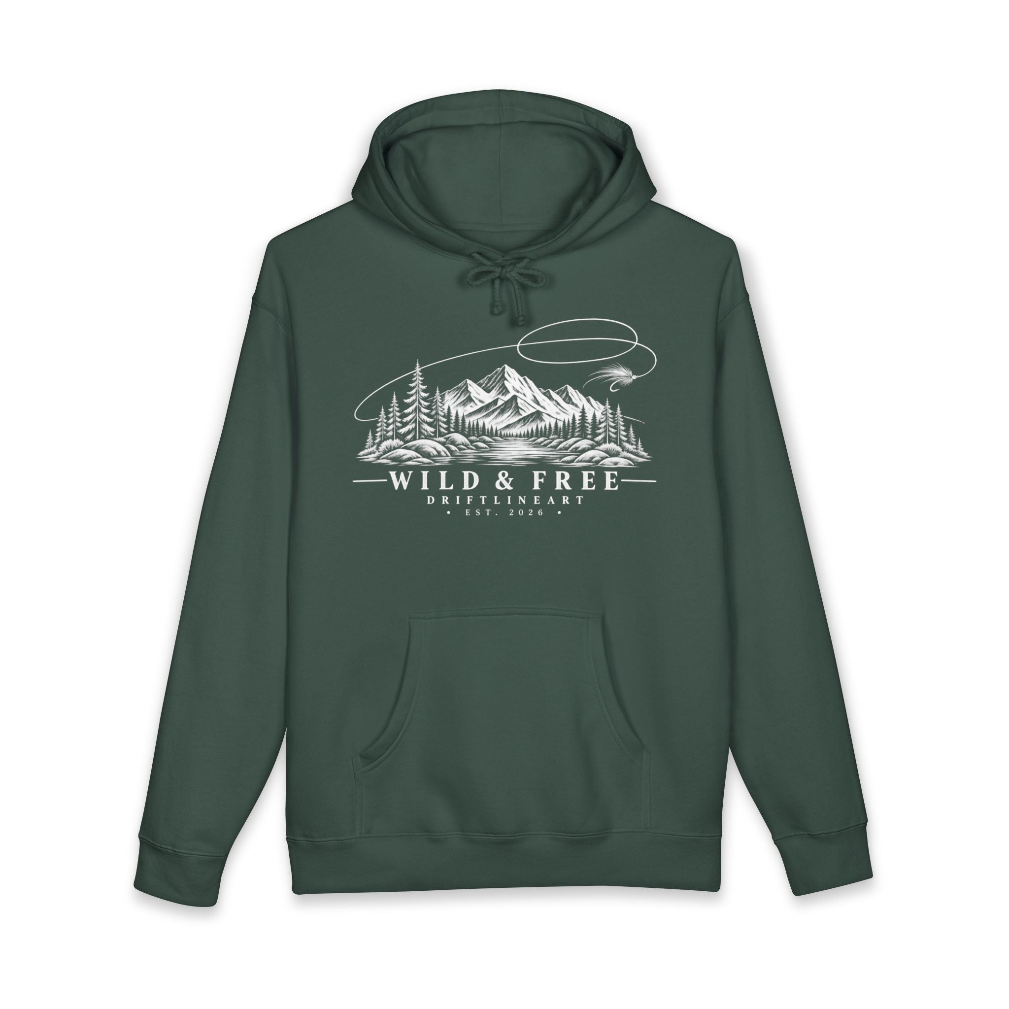 Wild & Free Hoodie - Trout Tales Collection