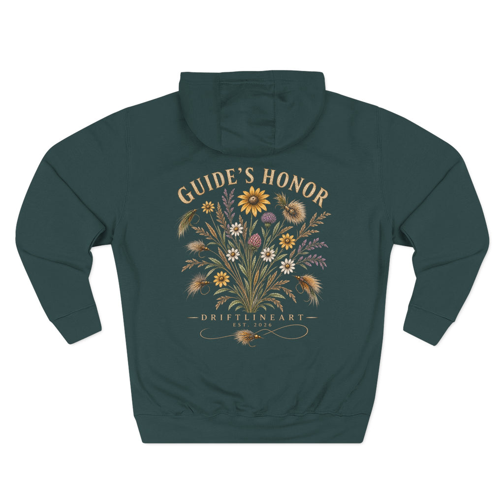 Hoodie — "Guide's Honor" Wildflower Fleece Hoodie