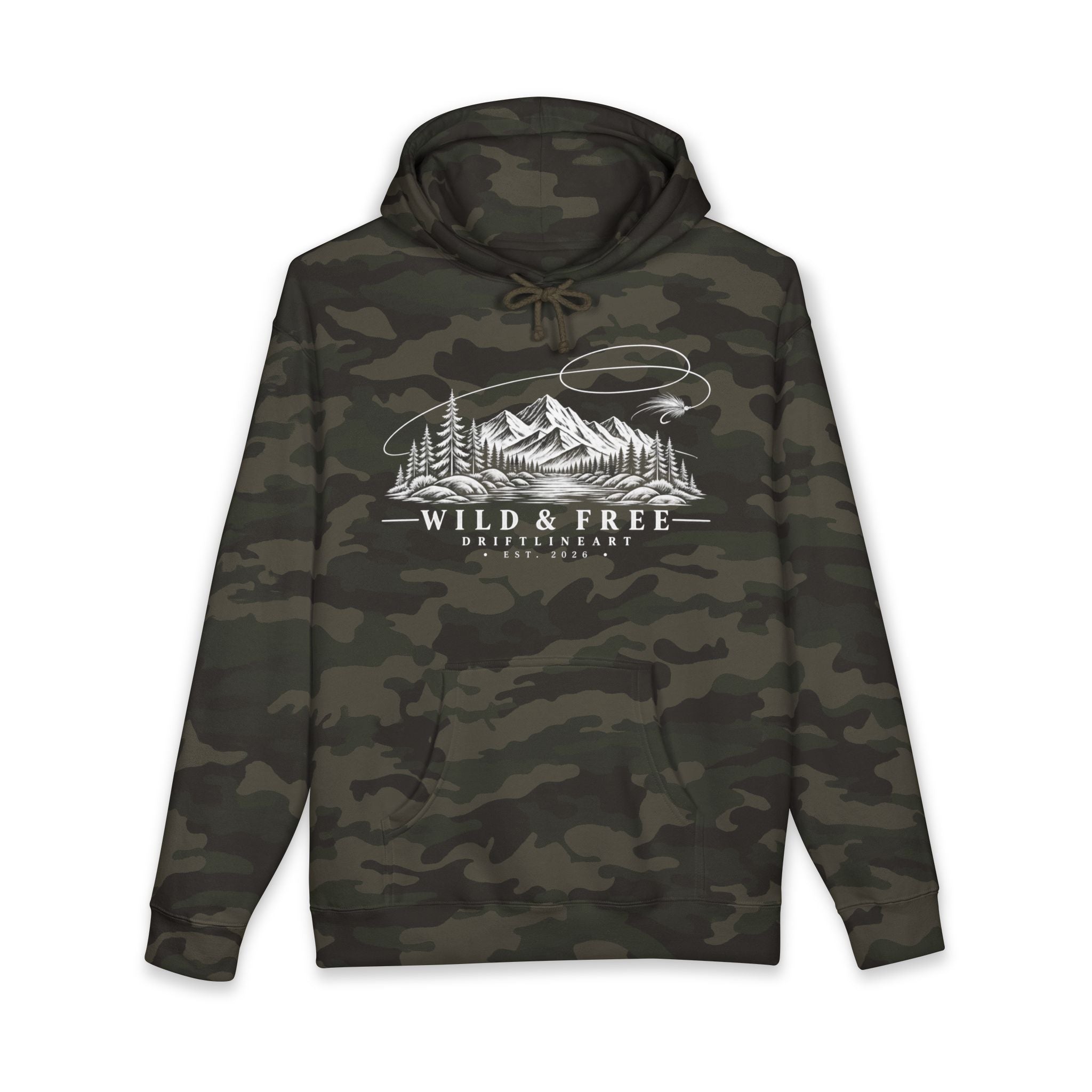 Wild & Free Hoodie - Trout Tales Collection