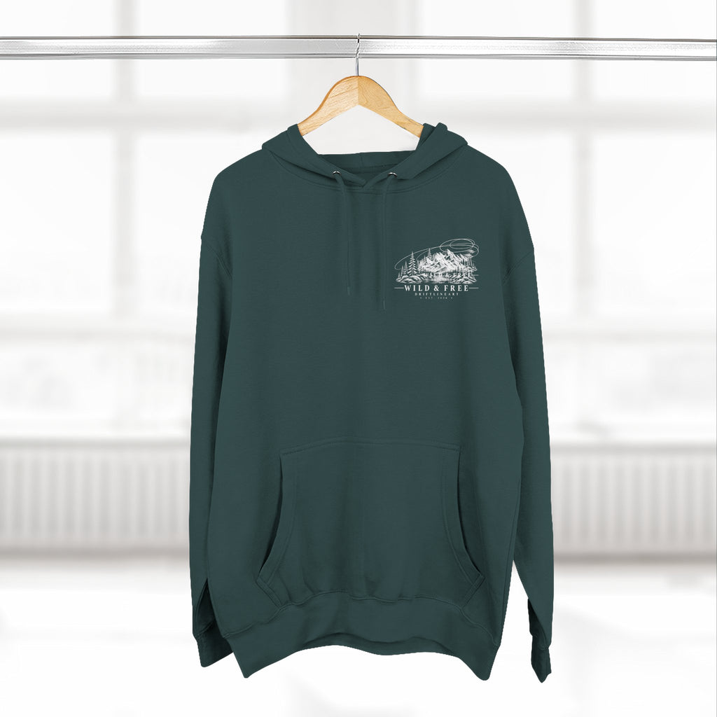 Hoodie — "Guide's Honor" Wildflower Fleece Hoodie