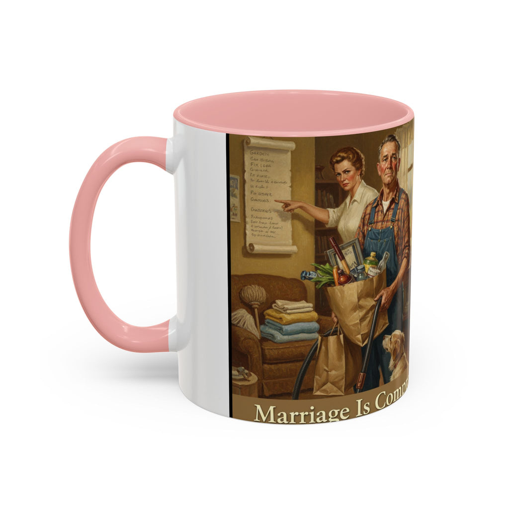 Steelhead Fishing Coffee Mug — Vintage Angler River Scene Accent Mug (11/15oz)