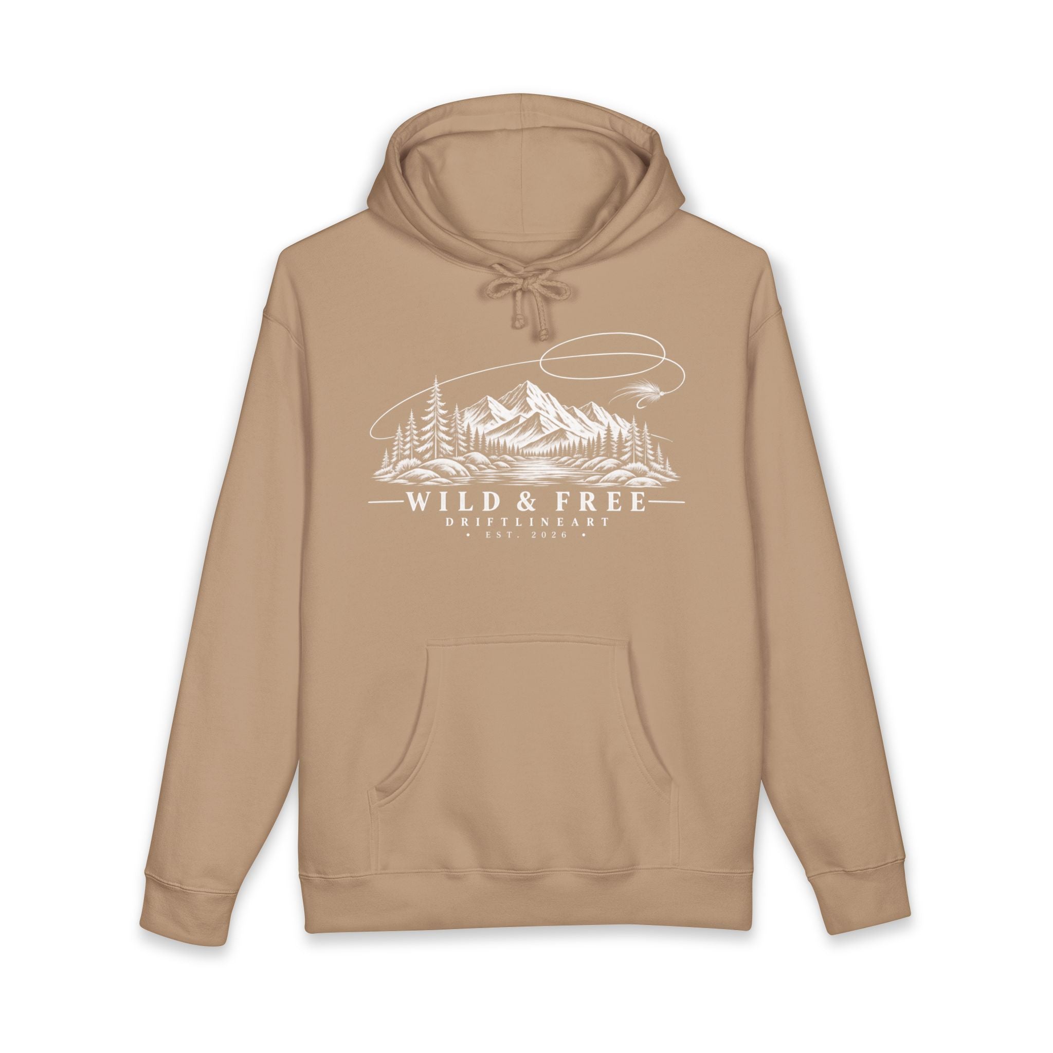 Wild & Free Hoodie - Trout Tales Collection
